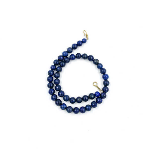 collar artesanal lapislázuli
